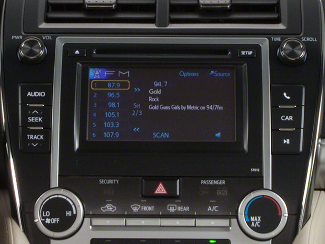 2012 Toyota Camry 4dr Sdn I4 Auto L (Natl)