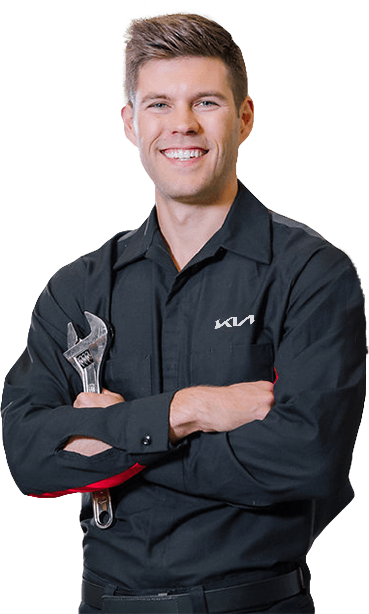 Kia service technician from Bergstrom Kia of Appleton in Appleton, Wisconsin