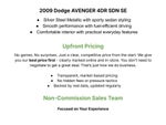 2009 Dodge Avenger 4dr Sdn SE *Ltd Avail*