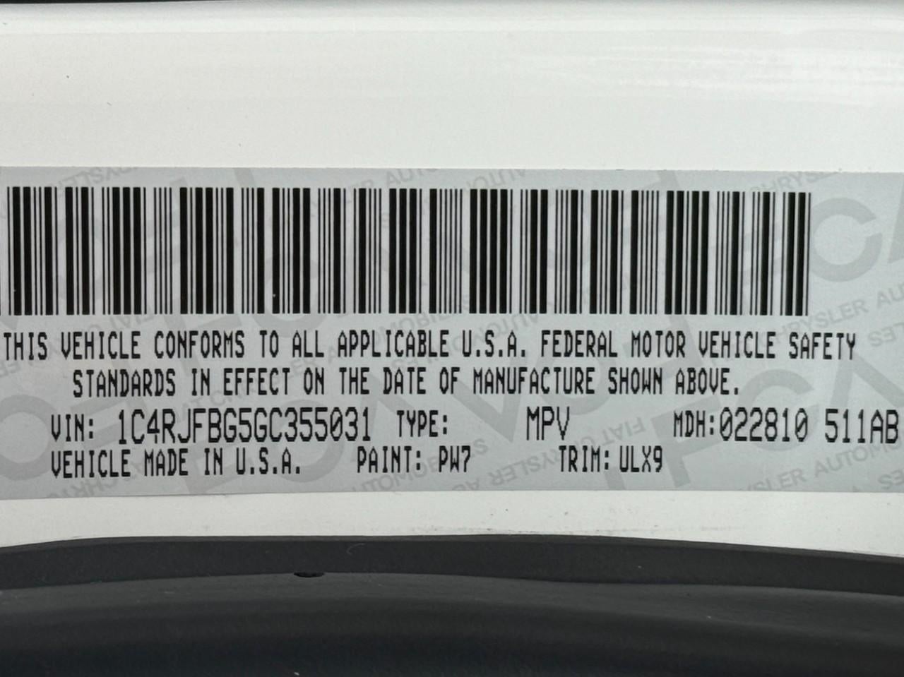 2016 Jeep Grand Cherokee Limited