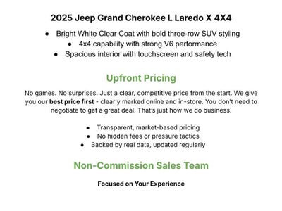 2025 Jeep Grand Cherokee Laredo 4x4