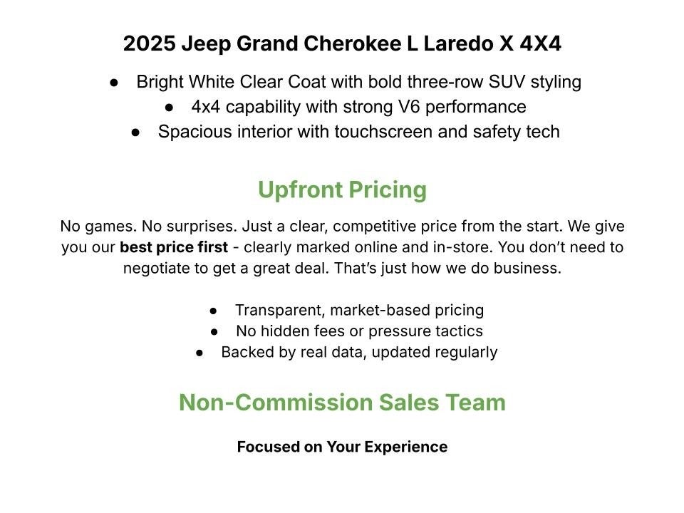 2025 Jeep Grand Cherokee Laredo 4x4