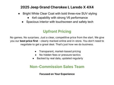 2025 Jeep Grand Cherokee Laredo 4x4