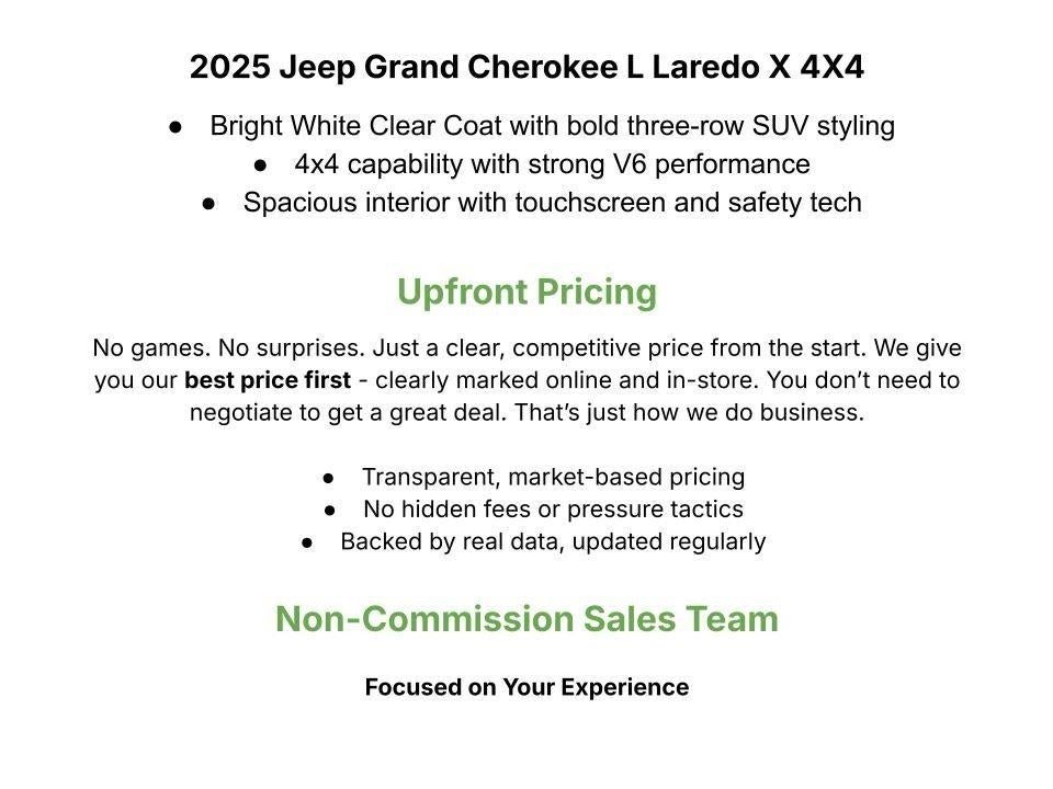 2025 Jeep Grand Cherokee Laredo 4x4