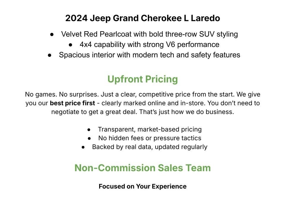 2024 Jeep Grand Cherokee L Laredo