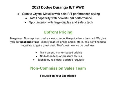2021 Dodge Durango R/T AWD