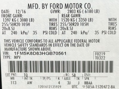 2017 Ford Explorer XLT 4WD
