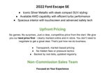 2022 Ford Escape SE AWD