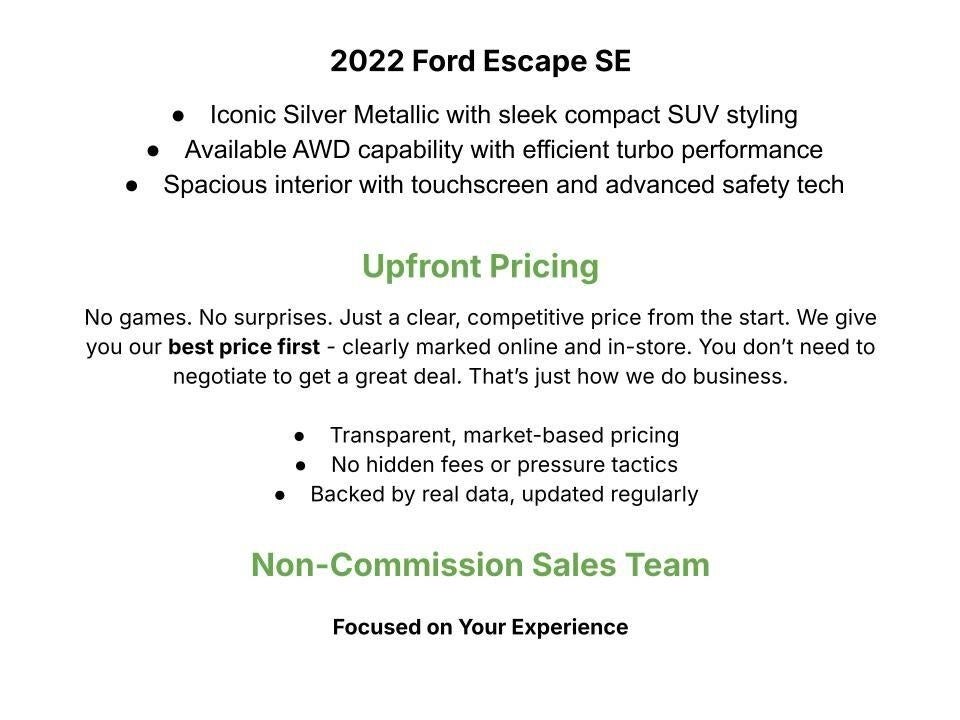 2022 Ford Escape SE AWD