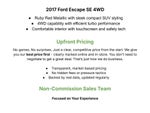 2017 Ford Escape SE 4WD