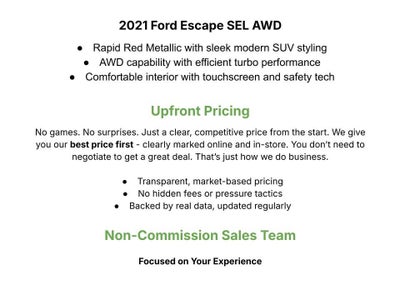 2021 Ford Escape SEL AWD