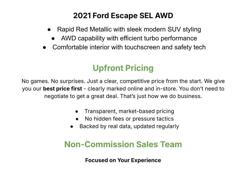 2021 Ford Escape SEL AWD