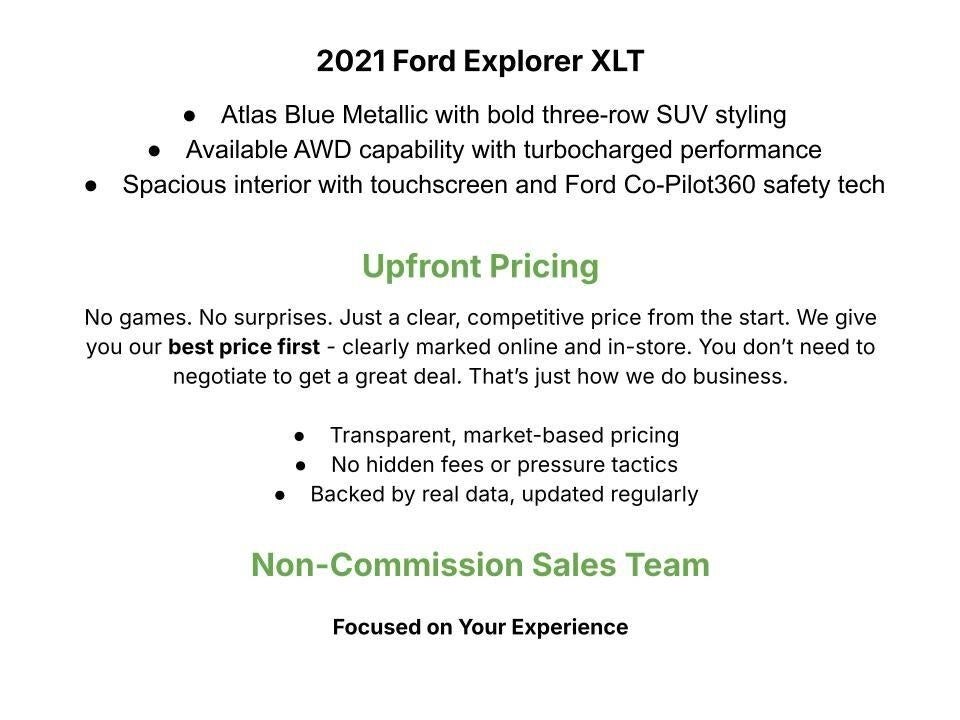 2021 Ford Explorer XLT 4WD
