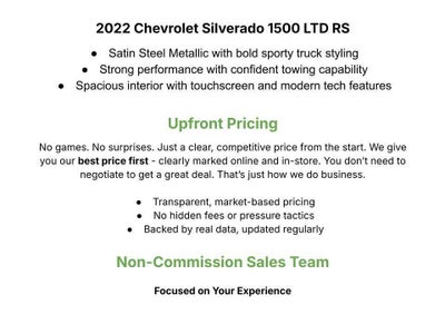 2022 Chevrolet Silverado 1500 LTD Crew Cab Short Box 4-Wheel Drive RST