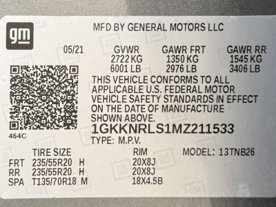 2021 GMC Acadia AWD SLE