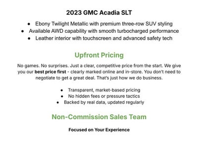 2023 GMC Acadia AWD SLT