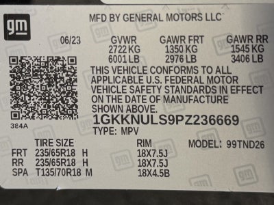 2023 GMC Acadia AWD SLT