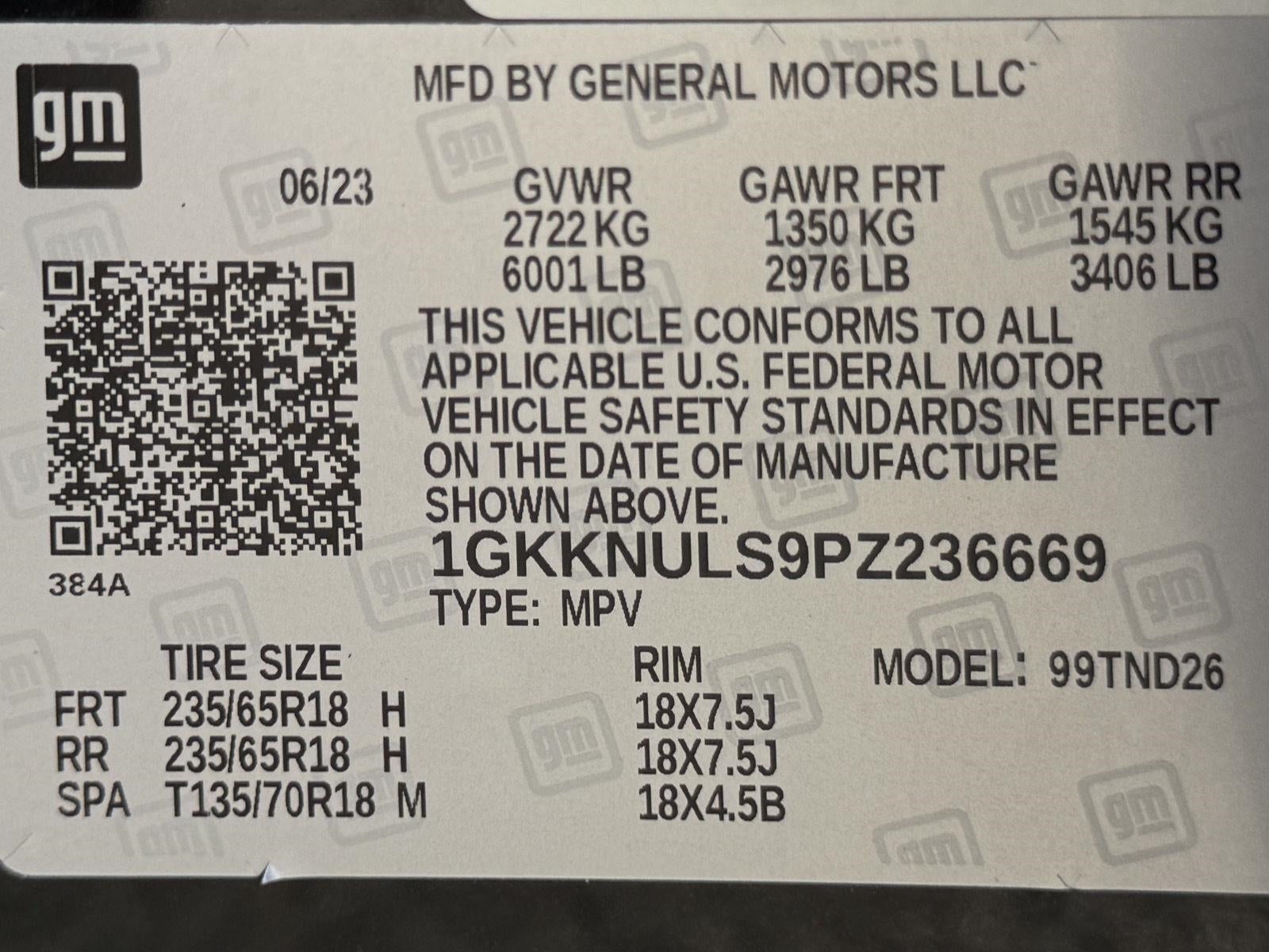 2023 GMC Acadia AWD SLT