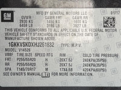2017 GMC Acadia Limited Limited