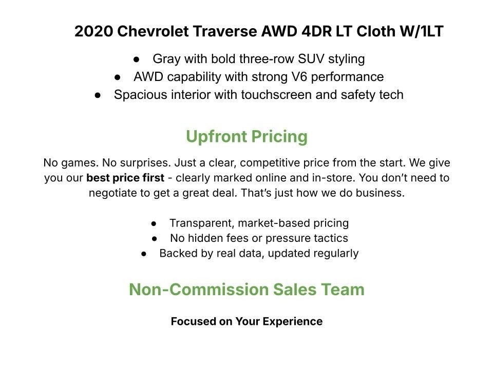 2020 Chevrolet Traverse AWD 1LT