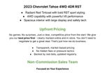 2023 Chevrolet Tahoe 4WD RST