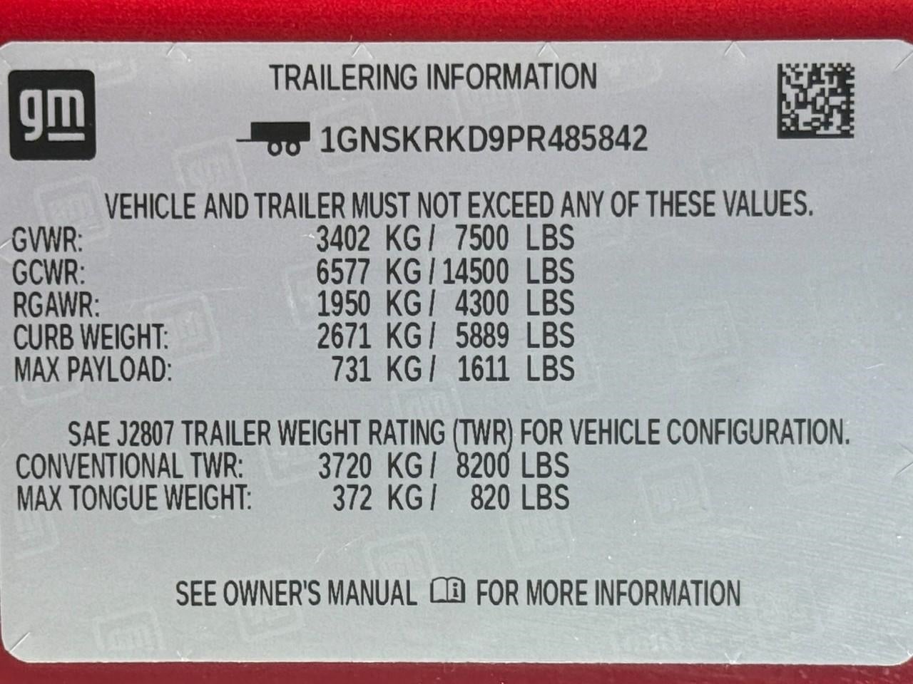 2023 Chevrolet Tahoe 4WD RST