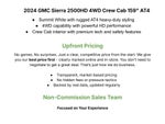 2024 GMC Sierra 2500HD Crew Cab Standard Box 4-Wheel Drive AT4