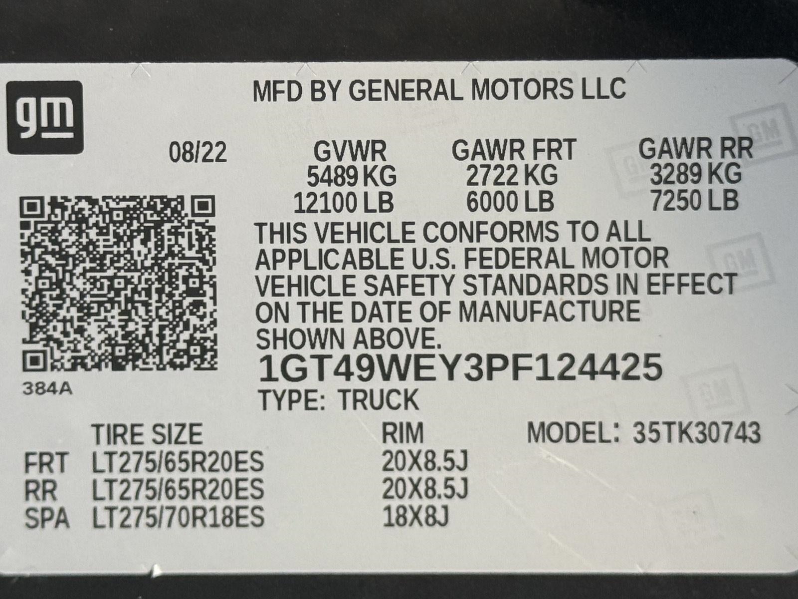 2023 GMC Sierra 3500HD Crew Cab Standard Box 4-Wheel Drive Denali