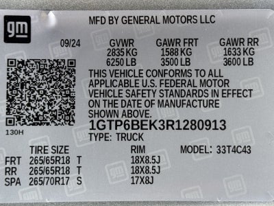 2024 GMC Canyon Crew Cab Short Box 4-Wheel Drive Elevation