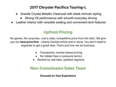 2017 Chrysler Pacifica Touring-L FWD