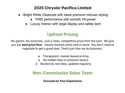 2025 Chrysler Pacifica Limited FWD