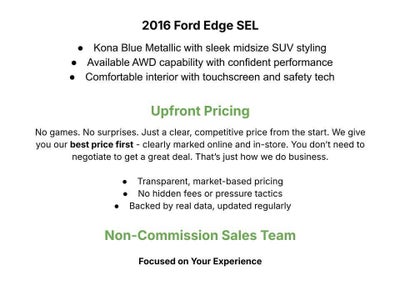 2016 Ford Edge 4dr SEL FWD