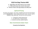 2020 Ford Edge Titanium AWD