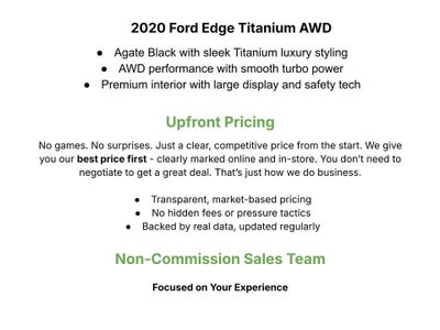 2020 Ford Edge Titanium AWD