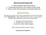 2022 Chevrolet Equinox AWD 4dr RS