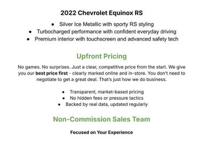 2022 Chevrolet Equinox AWD 4dr RS