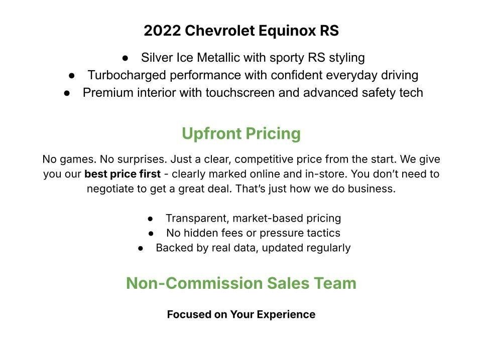 2022 Chevrolet Equinox AWD 4dr RS
