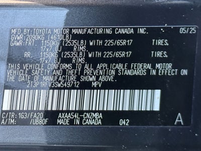 2025 Toyota RAV4 XLE