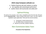 2023 Jeep Compass Latitude Lux 4x4