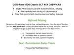 2019 RAM 1500 Classic SLT 4x4 Crew Cab 5'7" Box