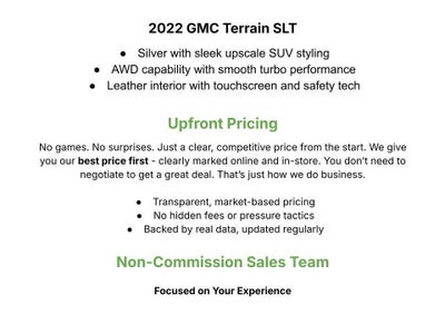 2022 GMC Terrain AWD SLT