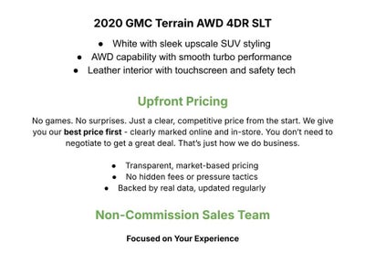 2020 GMC Terrain AWD SLT
