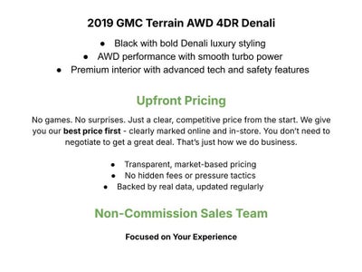 2019 GMC Terrain AWD Denali