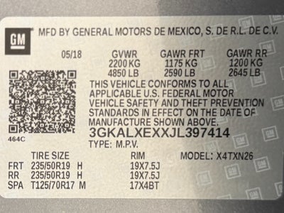 2018 GMC Terrain Denali