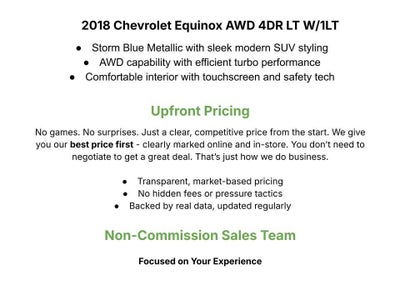 2018 Chevrolet Equinox AWD LT