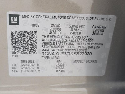 2019 Chevrolet Equinox AWD LT