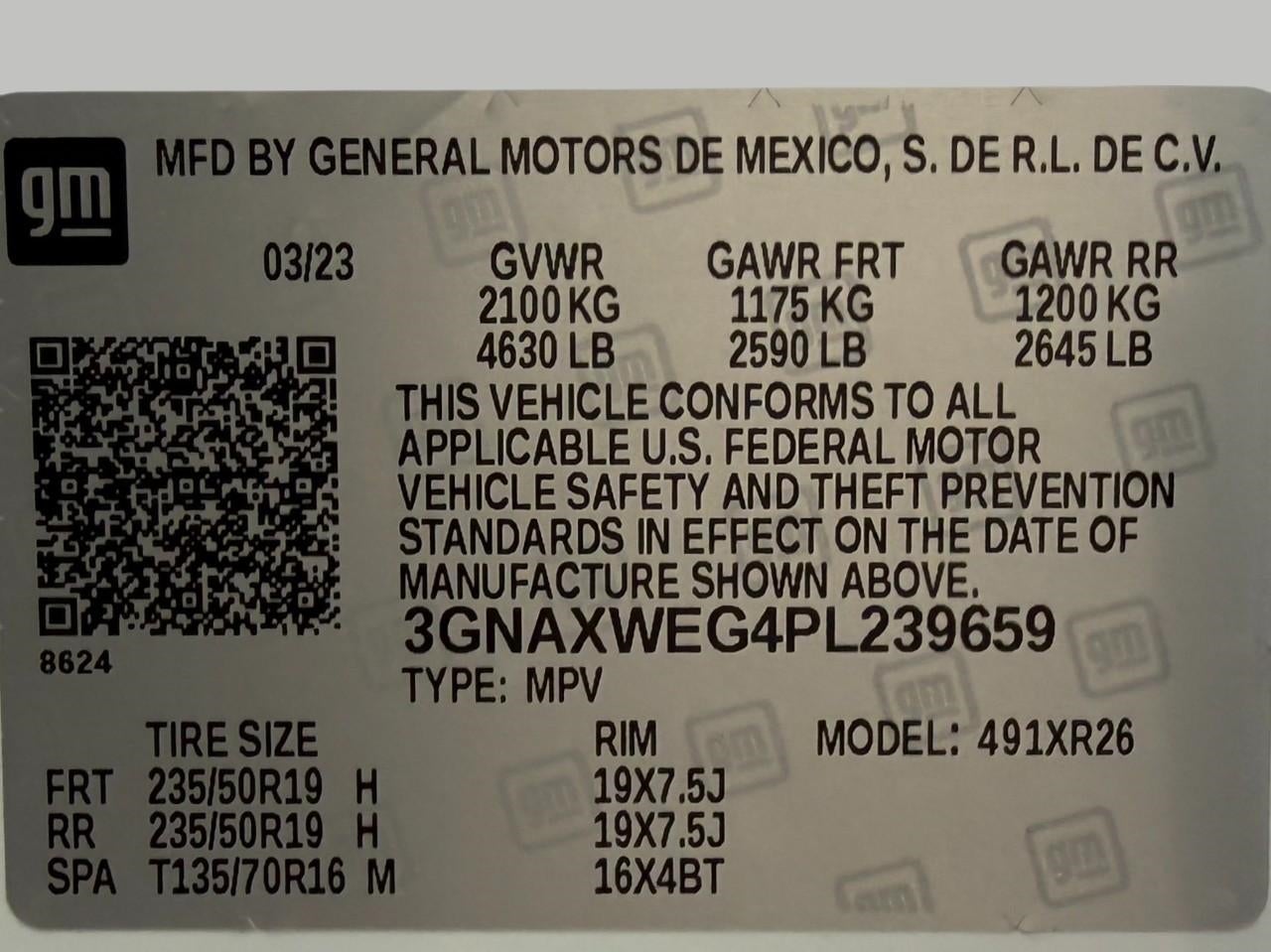 2023 Chevrolet Equinox RS