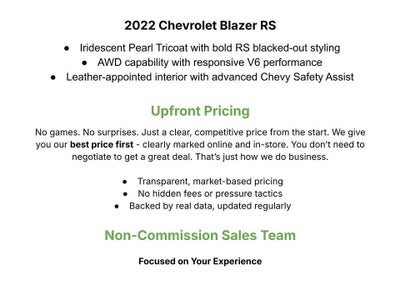 2022 Chevrolet Blazer RS