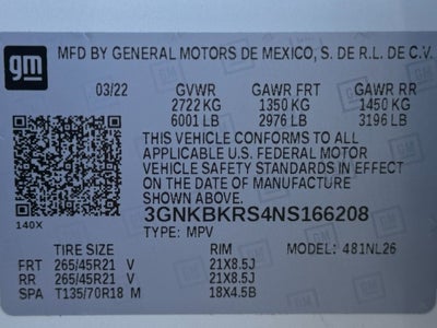 2022 Chevrolet Blazer RS