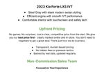 2023 Kia Forte LXS IVT